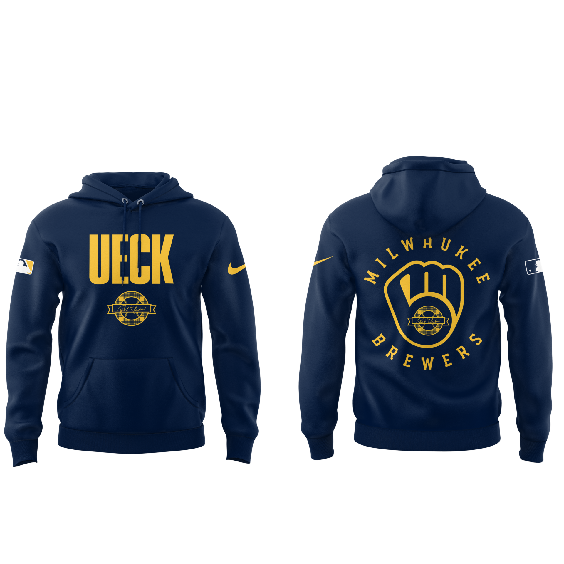 Honoring The Legend, Brewers Baseball Hall of Famer Bob Uecker Hoodie