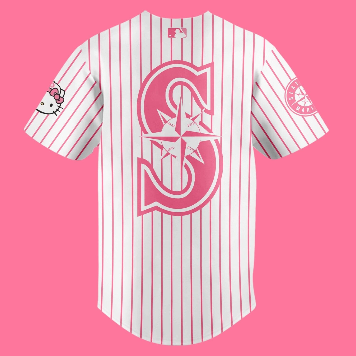 Seattle Mariners Hello Kitty Night Baseball Jersey