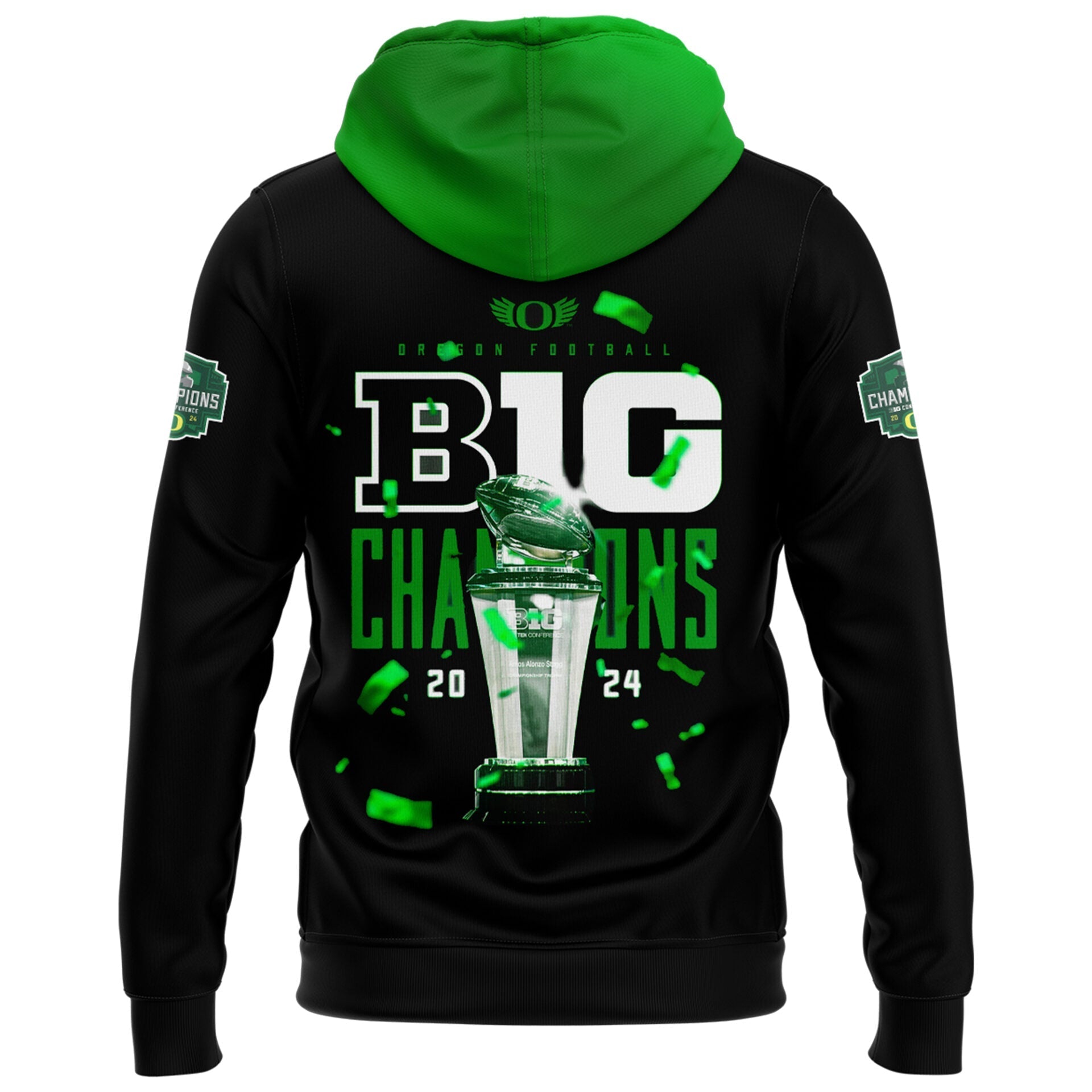 Limited Edition Oregon Ducks BIG 10 CHAMPIONS Hoodie