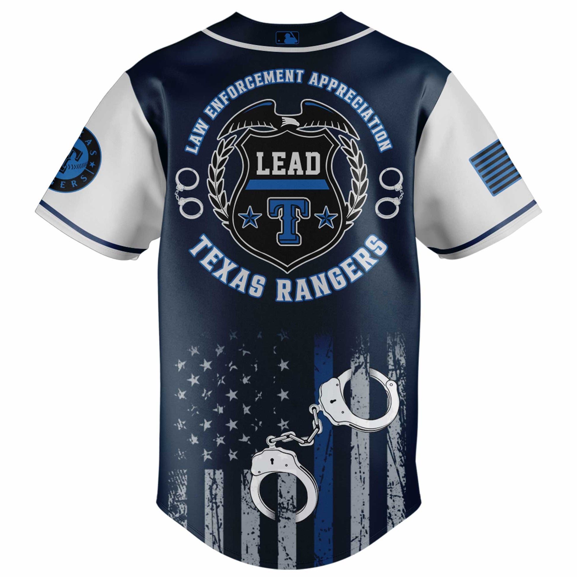 Texas Rangers MLB x Law Enforcement Appreciation Day Jersey Limited