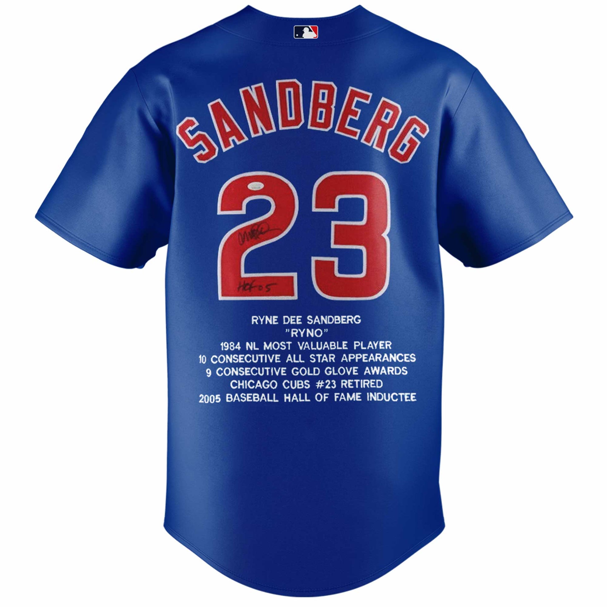 Ryne Sandberg 1959 2025 Jersey Editions Limited Blue