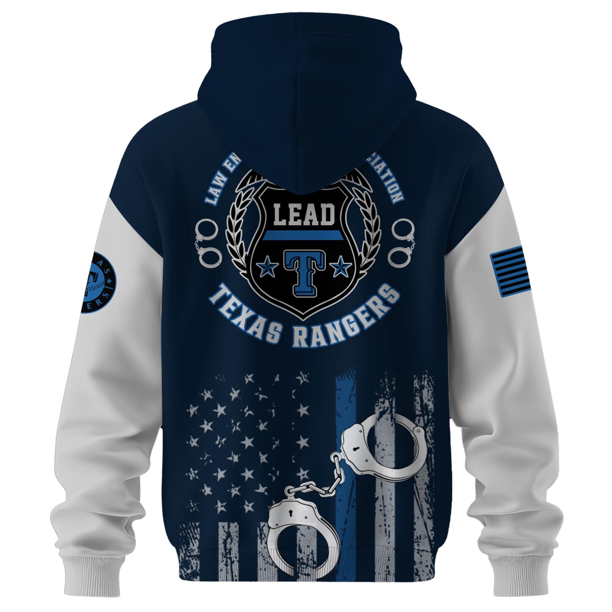 Texas Rangers MLB x Law Enforcement Appreciation Day Hoodie Limited