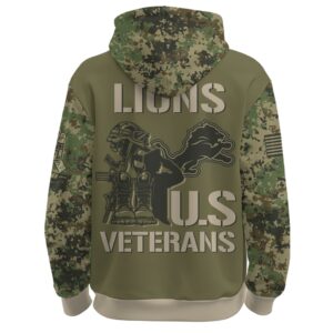 Detroit Lions - Veteran Day 2025 Hoodie Limited Edions