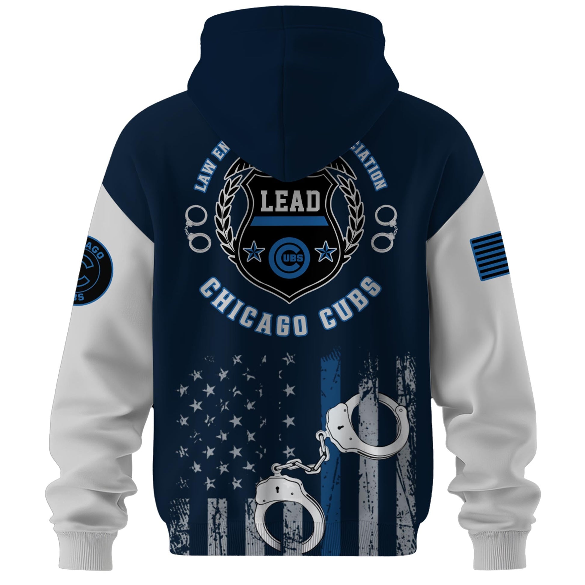 Chicago Cubs MLB x Law Enforcement Appreciation Day Hoodie Limited