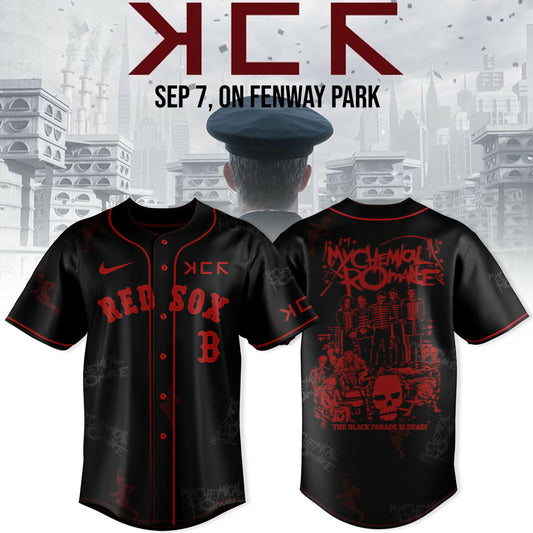 Boston Red Sox x Long Live The Black Parade - My Chemical Romance - Jersey