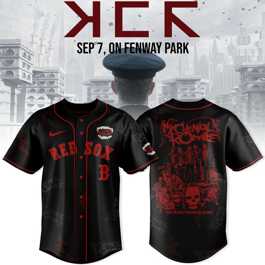 Boston Red Sox x Long Live The Black Parade - My Chemical Romance - Jersey