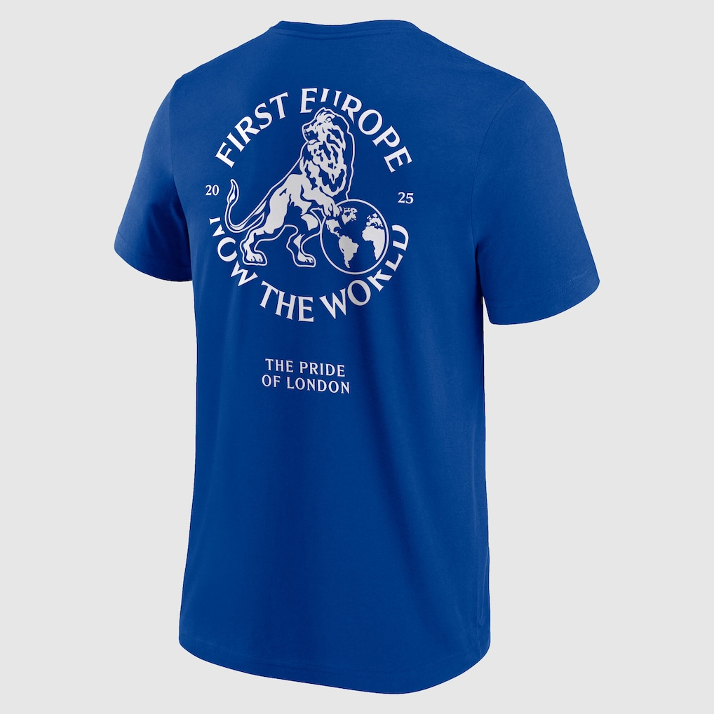 Chelsea First Europe, Now the World Graphic T-Shirt
