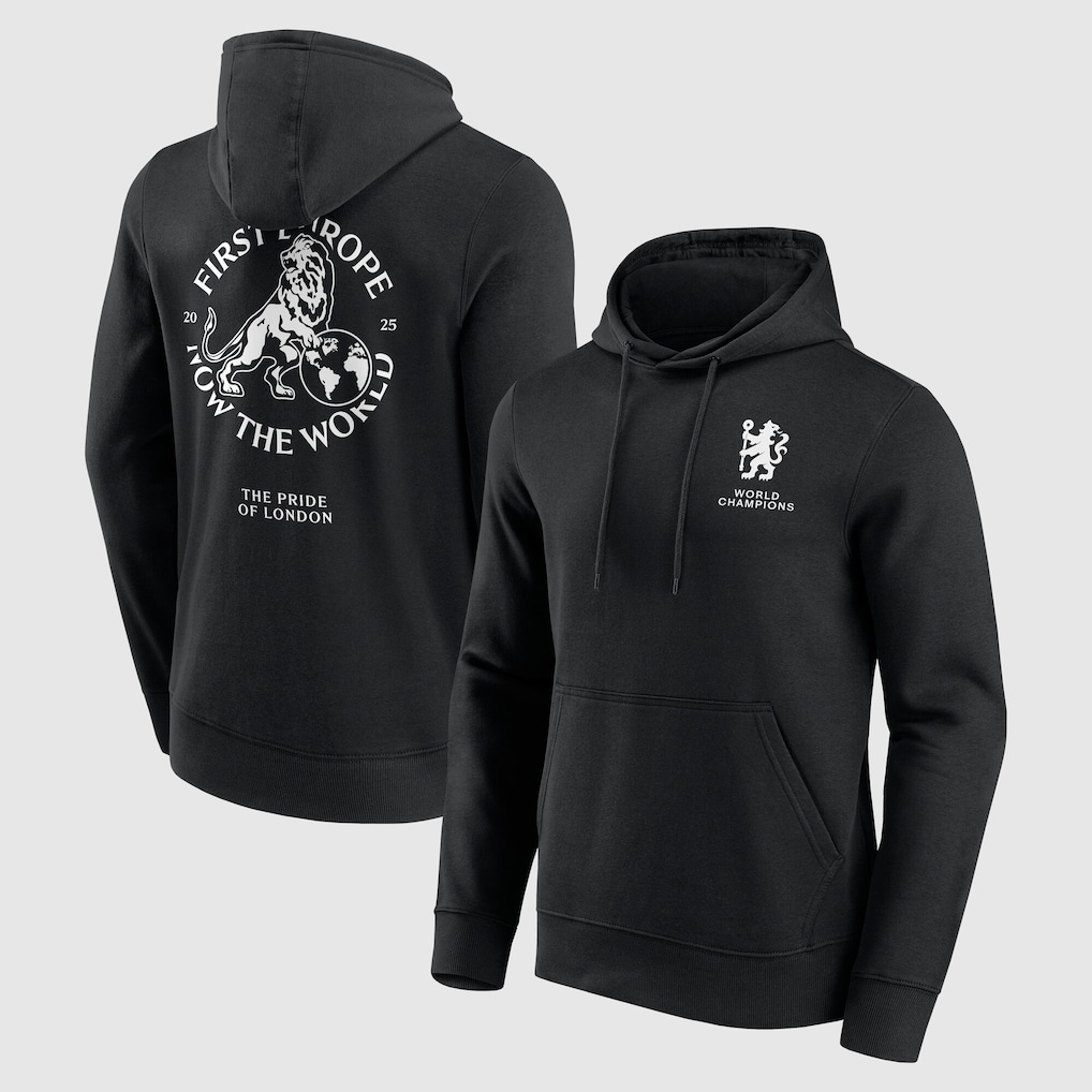 Chelsea First Europe, Now the World Graphic Hoodie