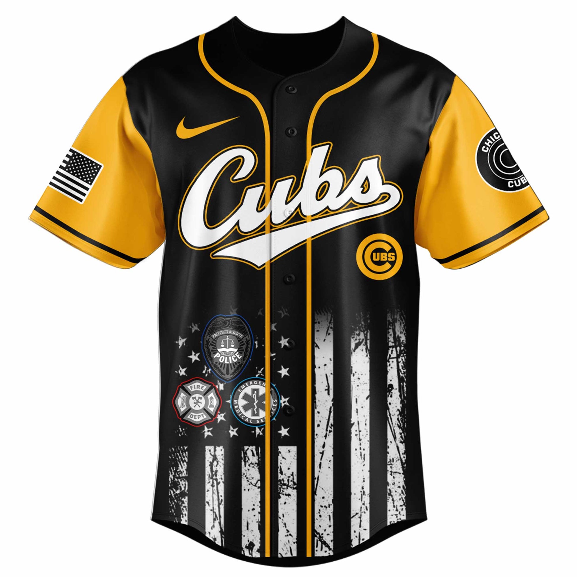 Chicago Cubs MLB x First Responders Night Jersey Limited Edition