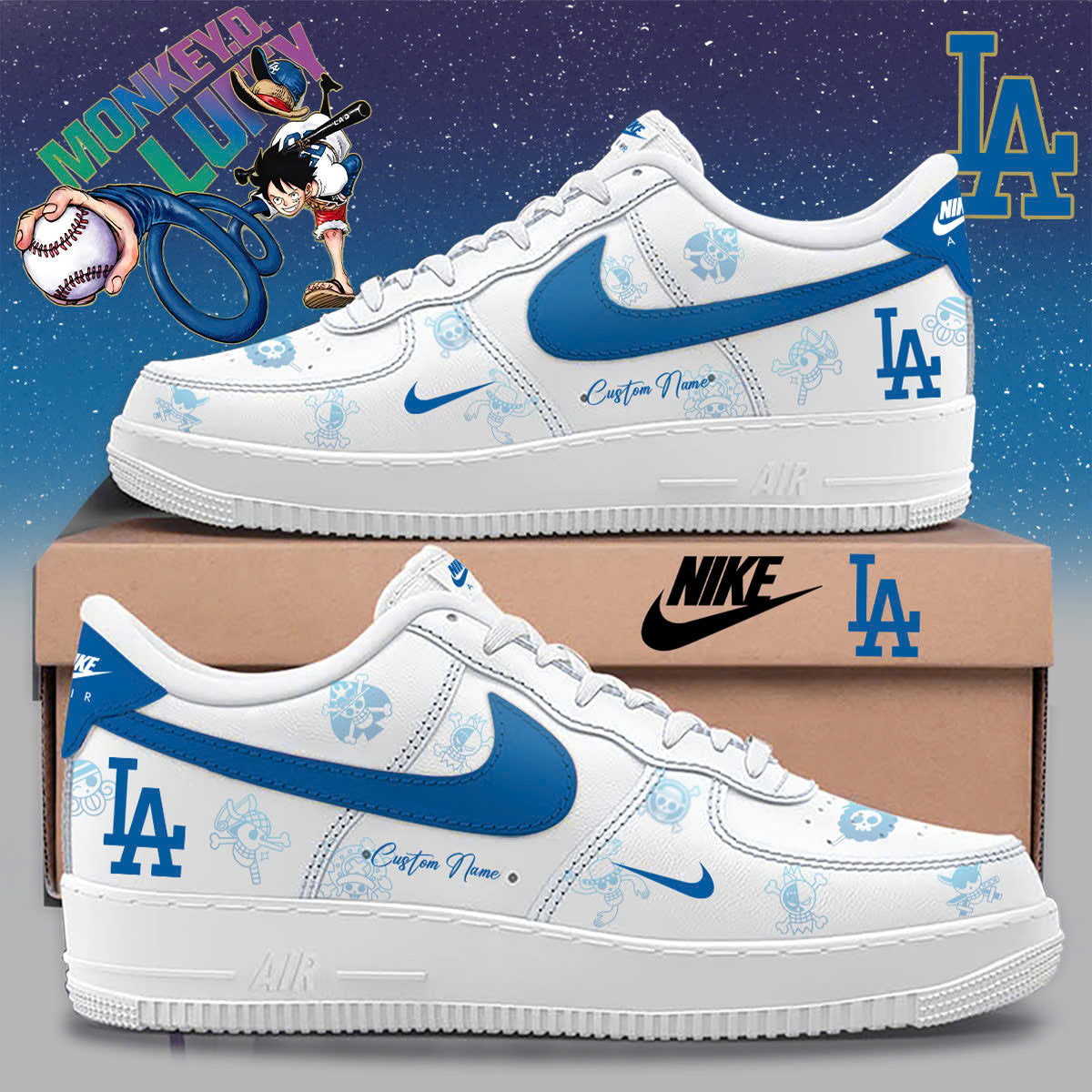 _ONE PIECE Night with the Los Angeles 2025 Shoes