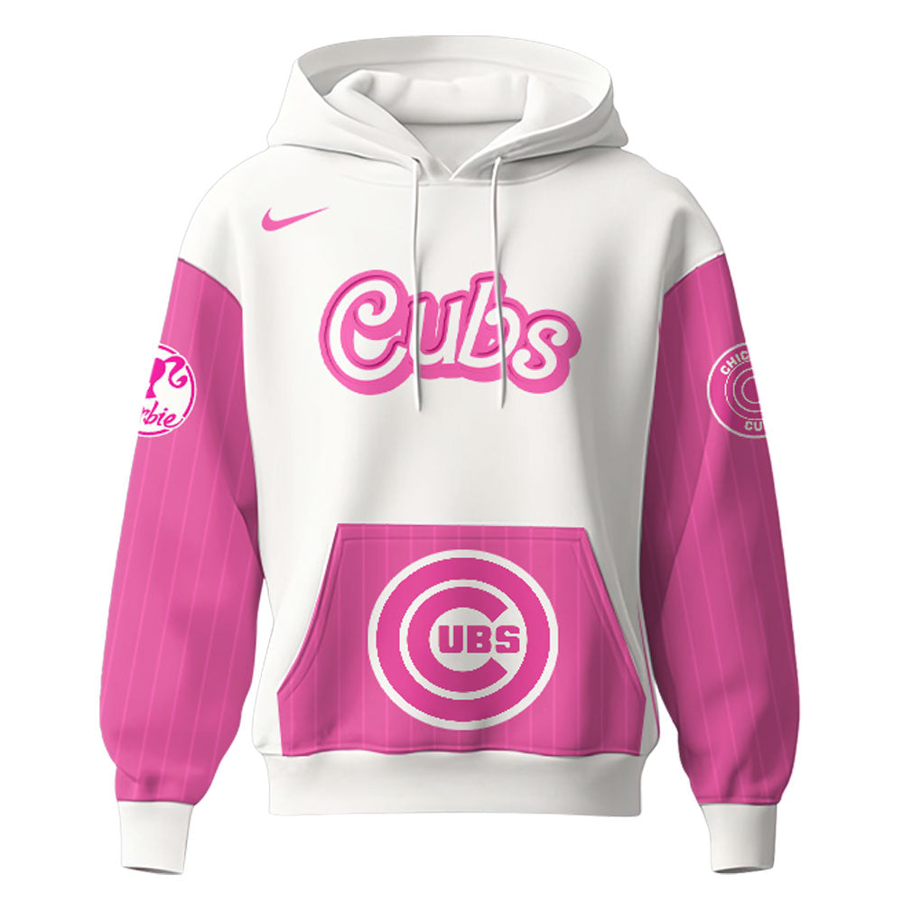 Chicago Cubs MLB x Barbie Night Game Limited Edition Hoodie 2025