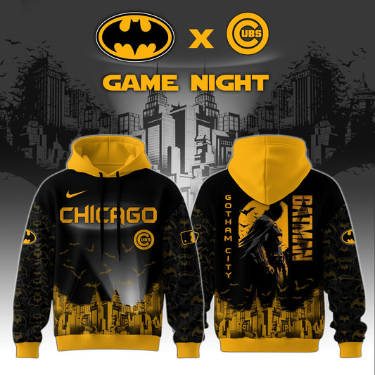 Chicago Cubs x DC Batman Game Night Special Edition Hoodie