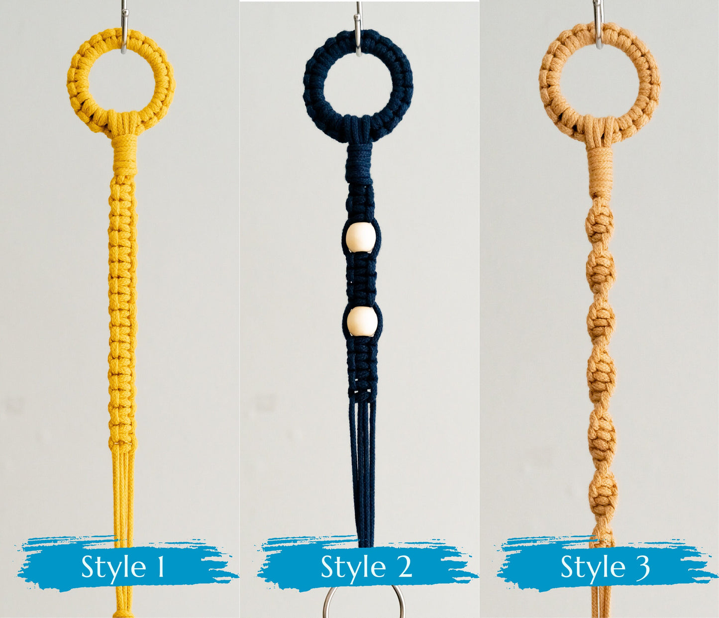 Macrame Plant Hanger Extension, Macrame Extender, Macrame Mobile Extension, Plant Holder Extender, Hanging Extension, Ceiling Extender H17