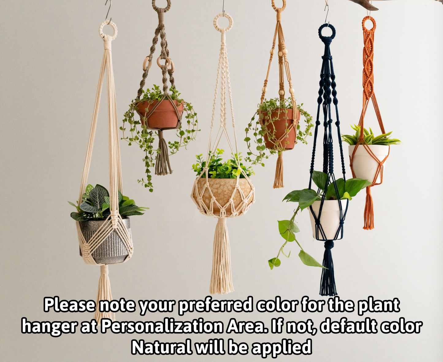 Macrame Plant Hanger, Garden Lover's Gift, Balcony Decoration, Modern Macrame Decor, Plant Hanger, Scandinavian Style I68