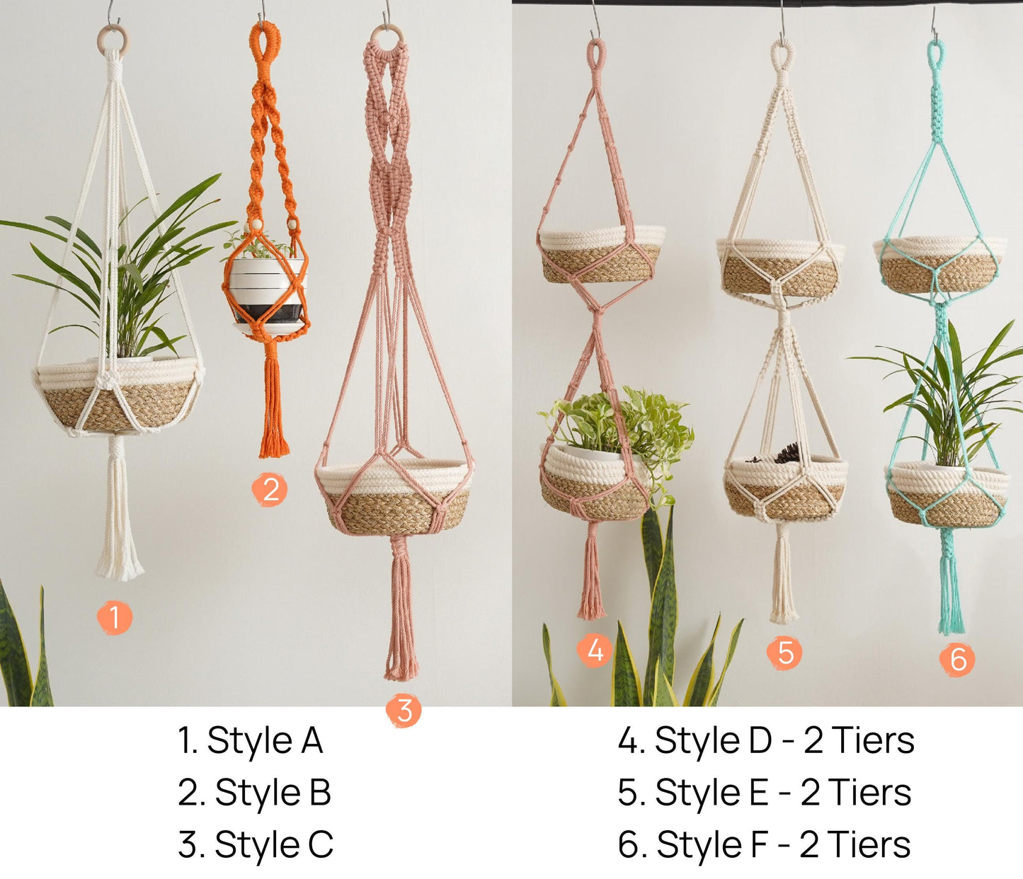 Macrame Plant Hanger, Handmade Plant Hanger, Hanging Planter, Garden Gift For Women, Outdoor And Gardening Decor, Boho Minimalist Decor H13
