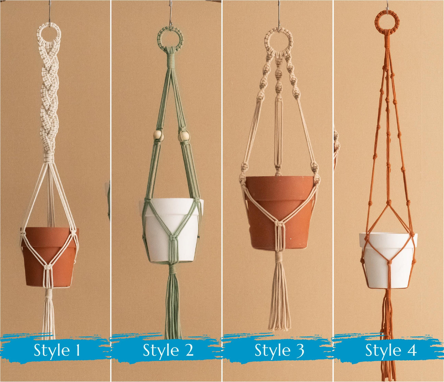 Macrame Plant Hanger For Stylish Home Decor And Greenery Display I87
