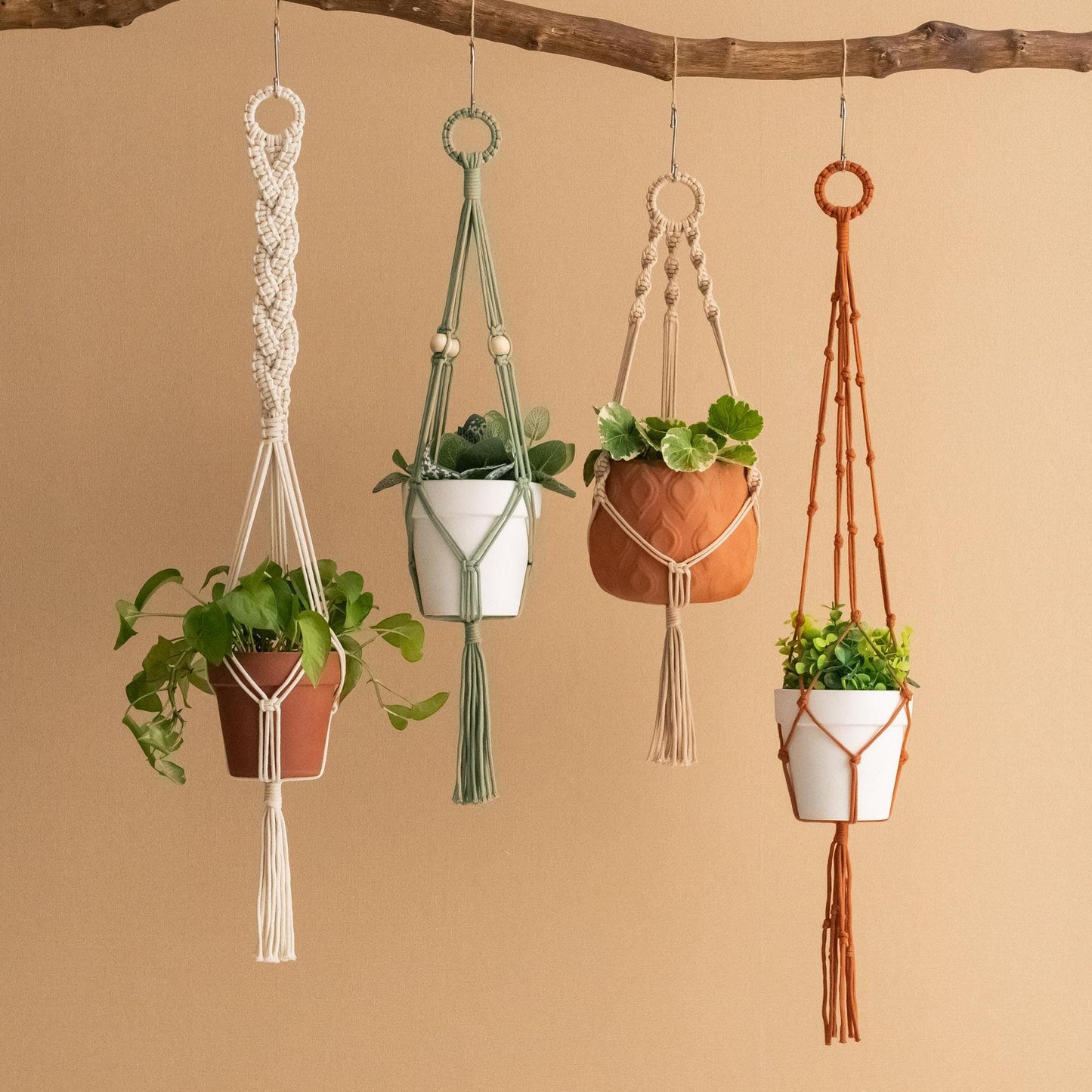 Macrame Plant Hanger For Stylish Home Decor And Greenery Display I87