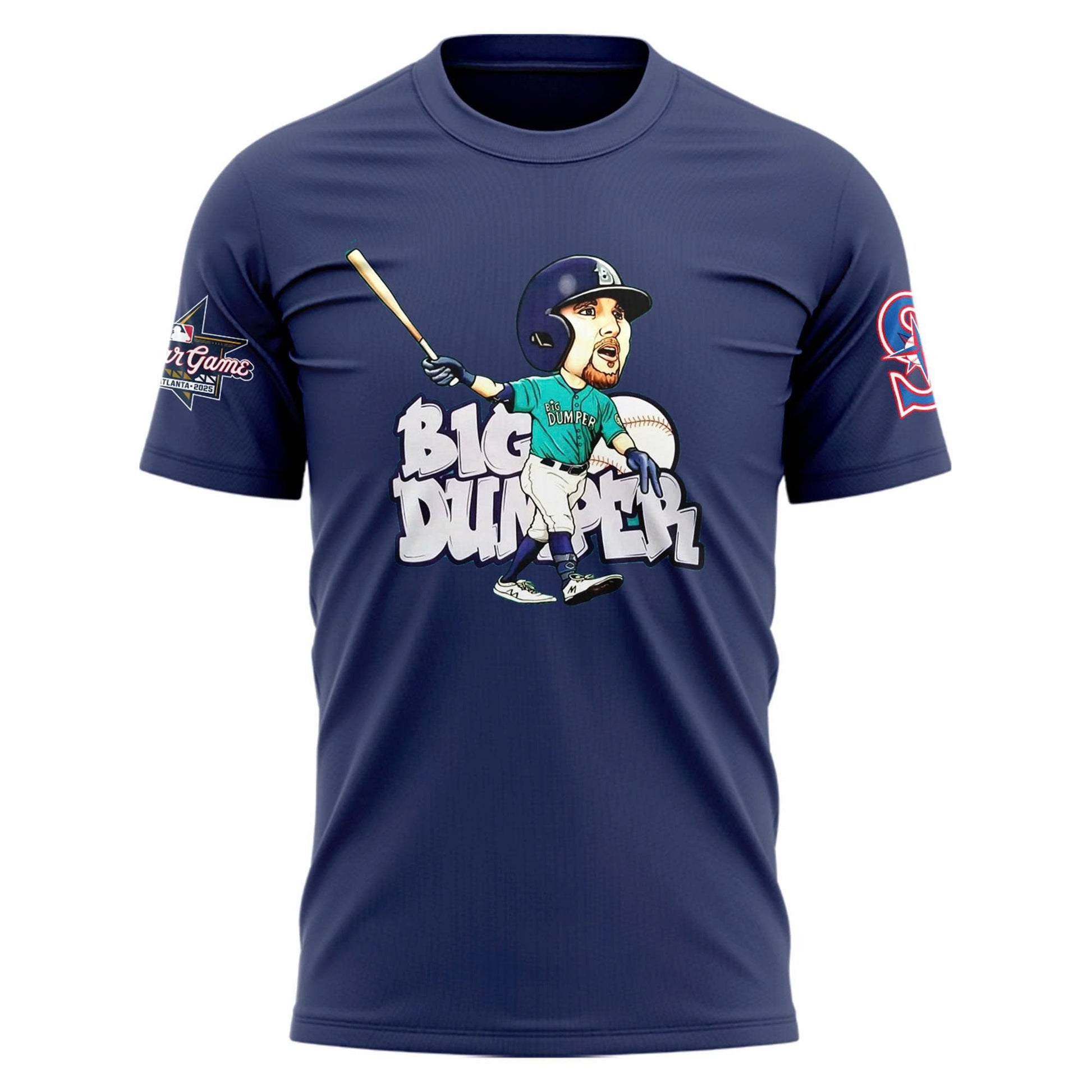 CAL Raleigh Big Dumper 2025 Home Runs Derby Champions T-shirt - Navy