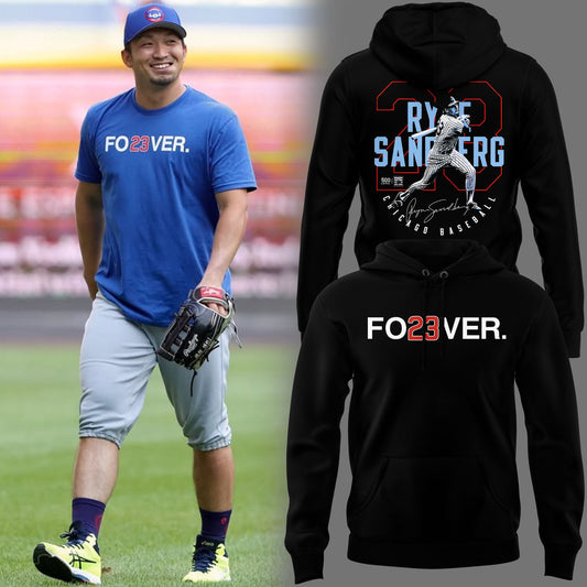 Special New Ryne Sandberg's legendary No. 23 Hoodie 2025