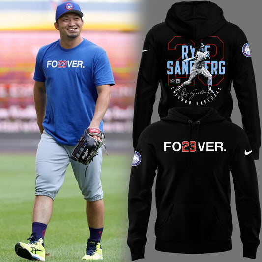 Special New Ryne Sandberg's legendary No. 23 Hoodie 2025
