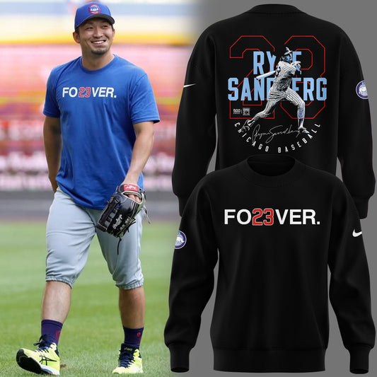 Special New Ryne Sandberg's legendary No. 23 Sweatshirt 2025