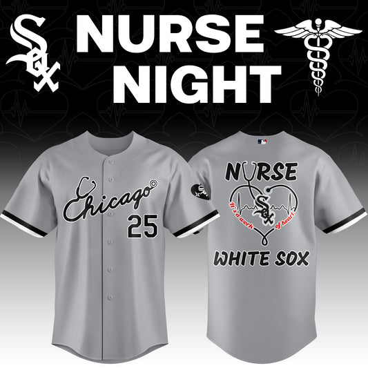 Special New Chicago White Sox Nurse Night Jersey 2025