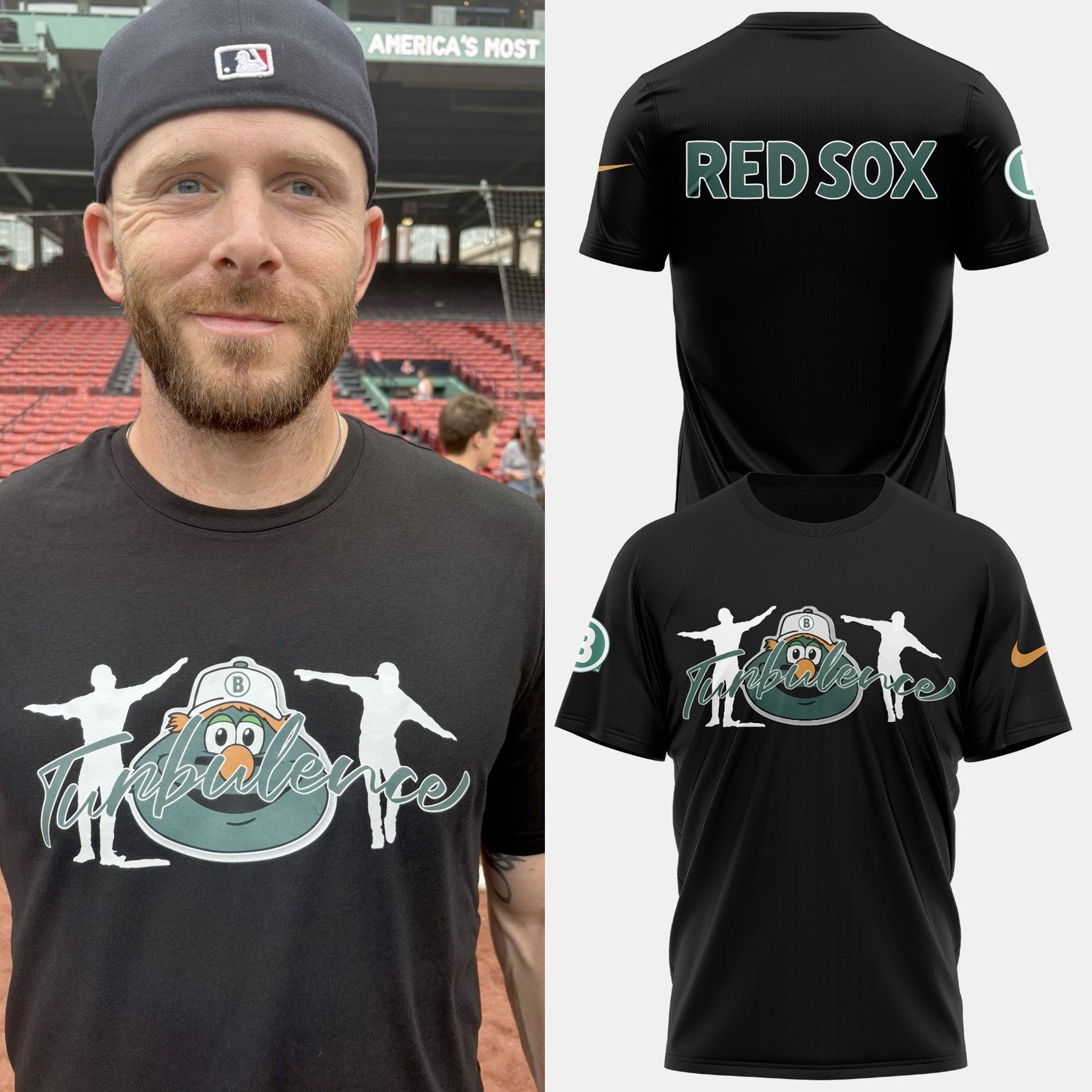 Boston Red Sox Turbulence 2025 Tshirt