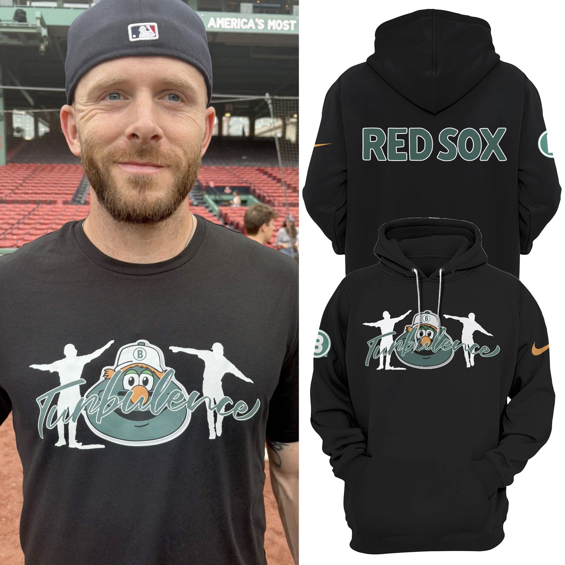 Boston Red Sox Turbulence 2025 Hoodie