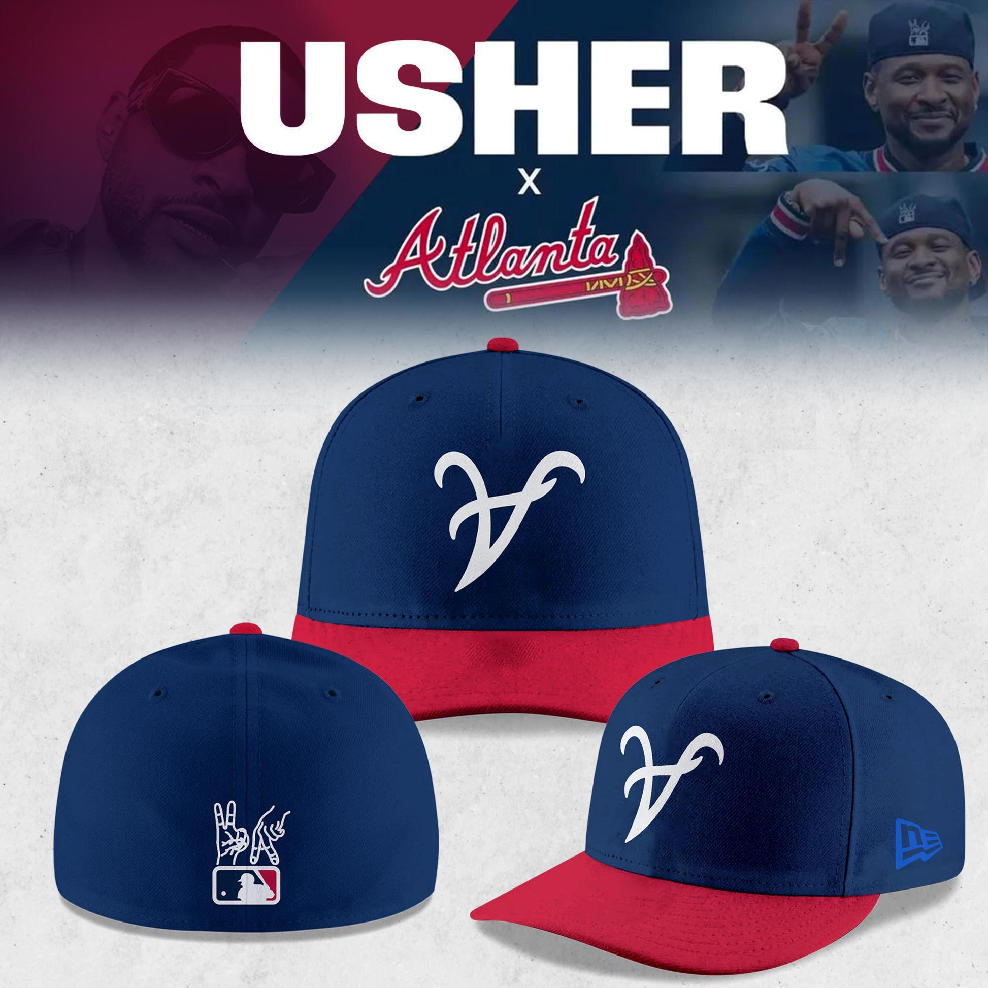 Atlanta Braves Usher 2025 MLB All-Star Game Limited Edition Hoodie