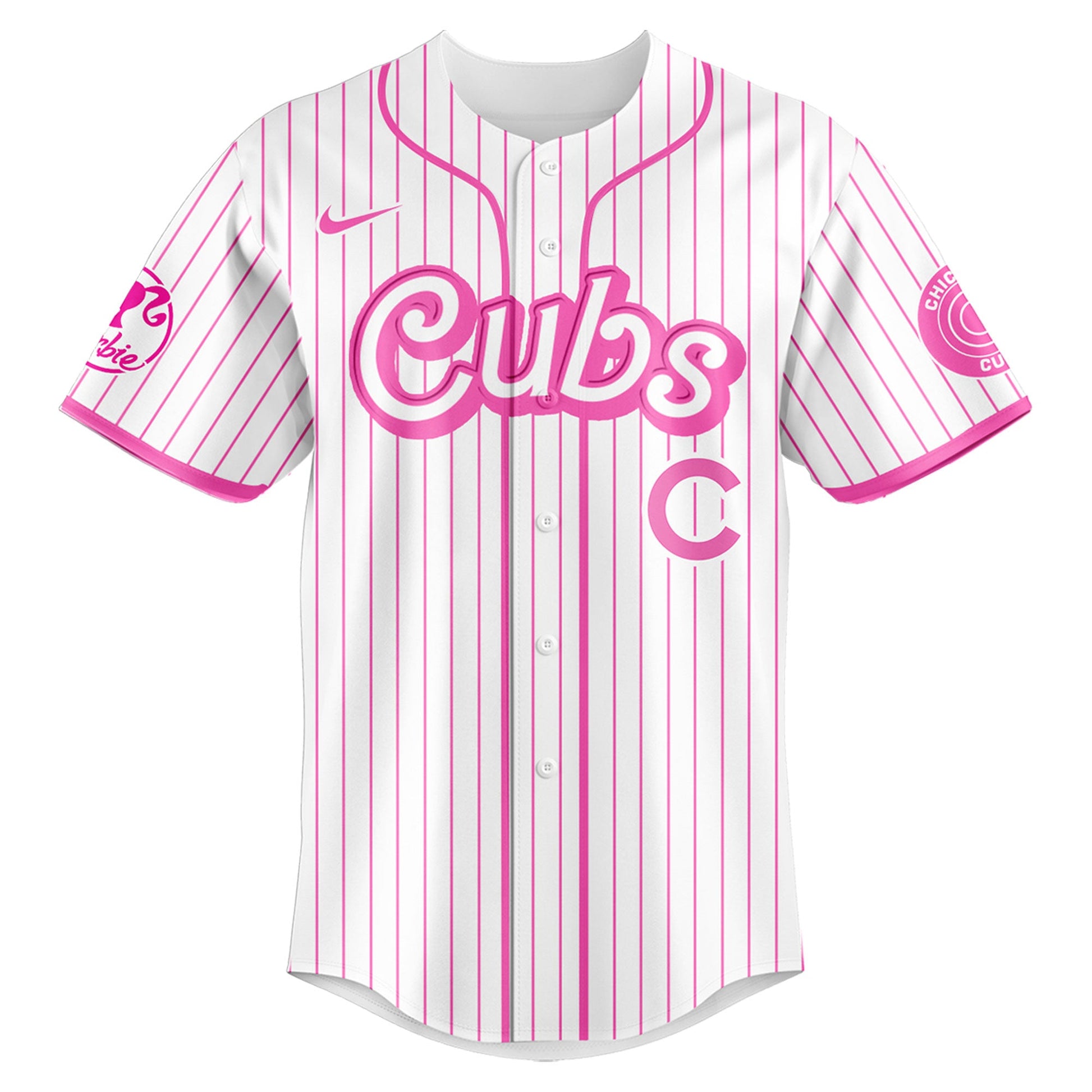 Chicago  Cubs MLB x Barbie Night Game Limited Edition Jersey 2025 v2