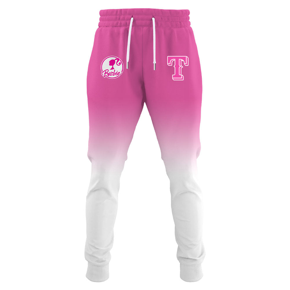 Texas  Rangers MLB x Barbie Night Game Limited Edition Jersey 2025 v2