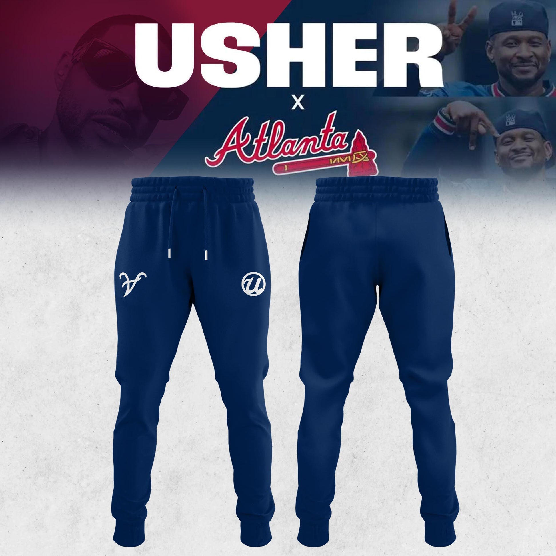 Atlanta Braves Usher 2025 MLB All-Star Game Limited Edition Hoodie