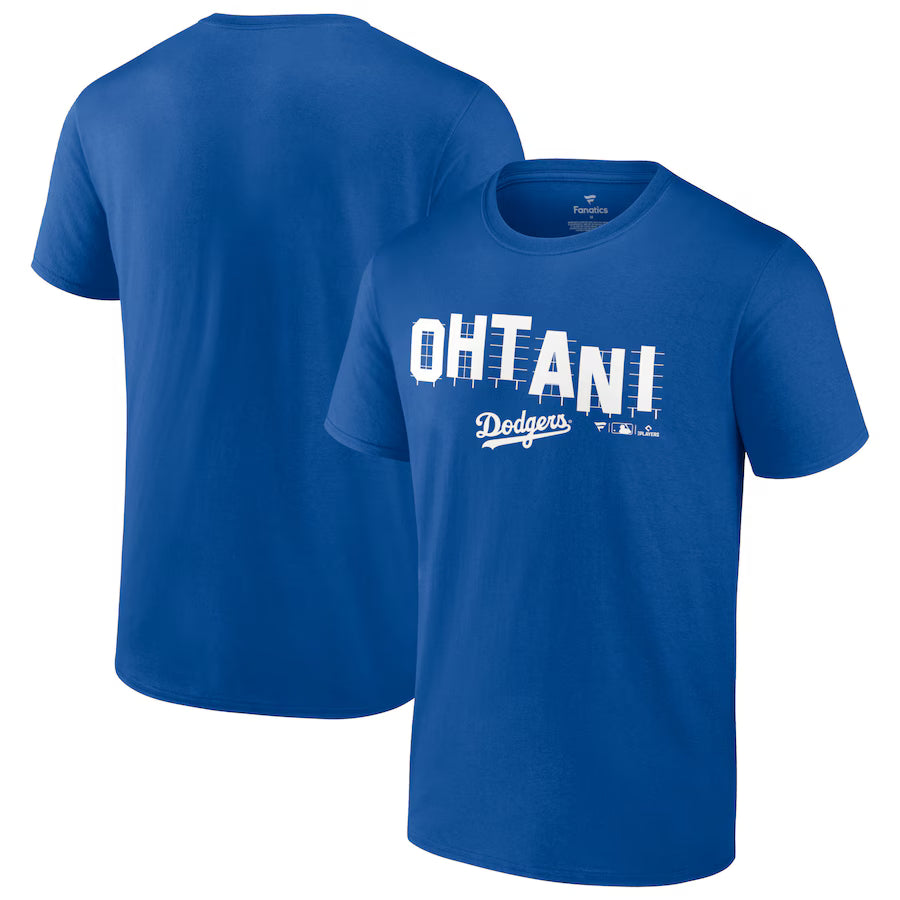 Men's Los Angeles Dodgers Shohei Ohtani Royal Hollywood T-Shirt