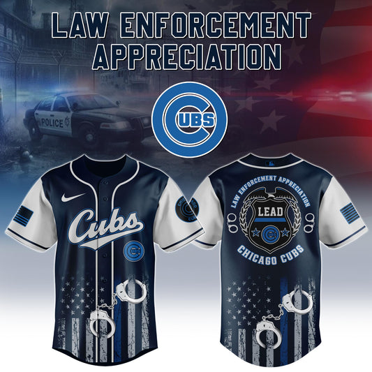 Chicago Cubs MLB x Law Enforcement Appreciation Day Jersey Limited