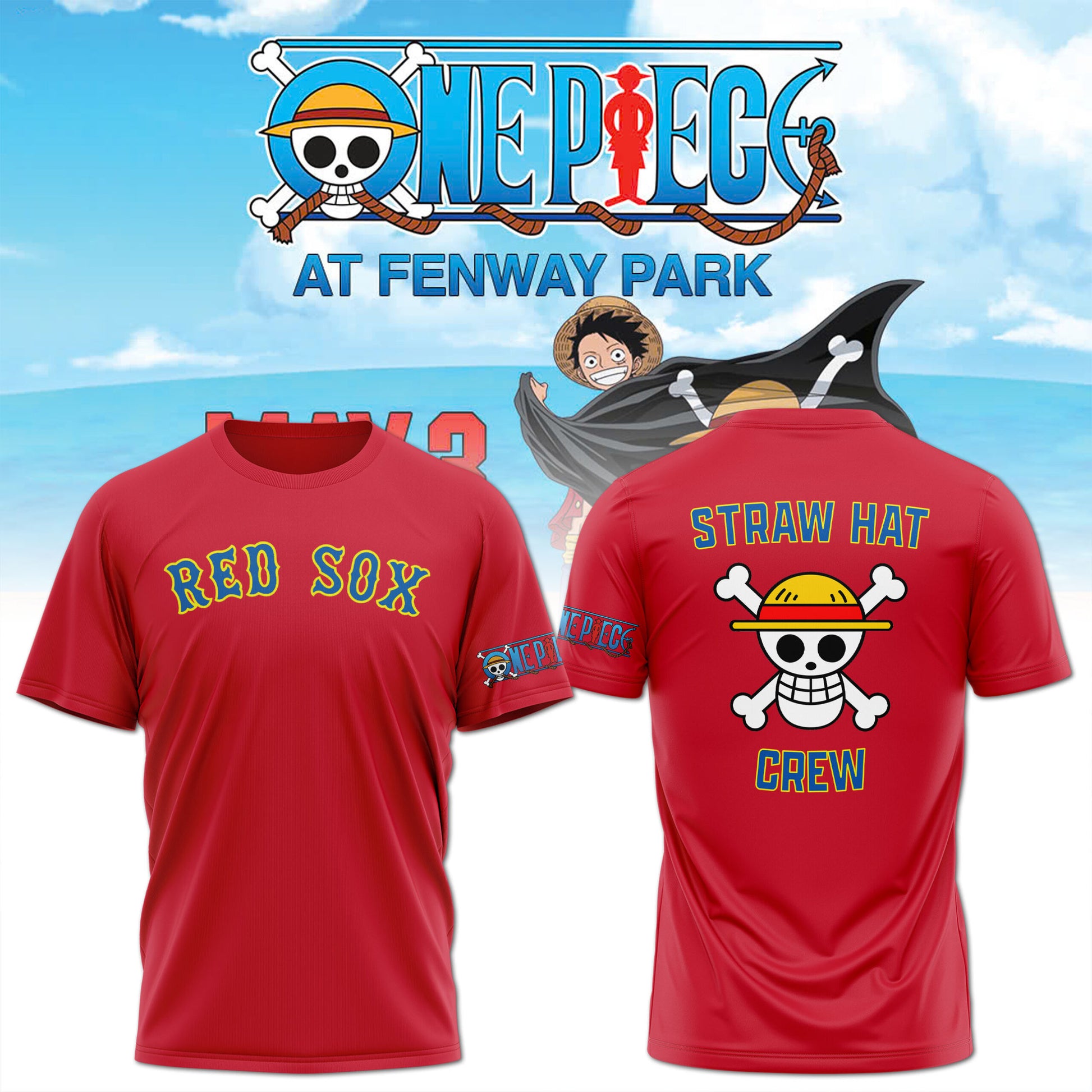 Boston Red Sox - One Pice  new season jersey 2025