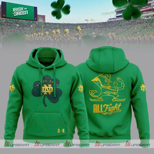 Limited Edition Notre Dame IRISH WEAR GREEN Series Hoodie