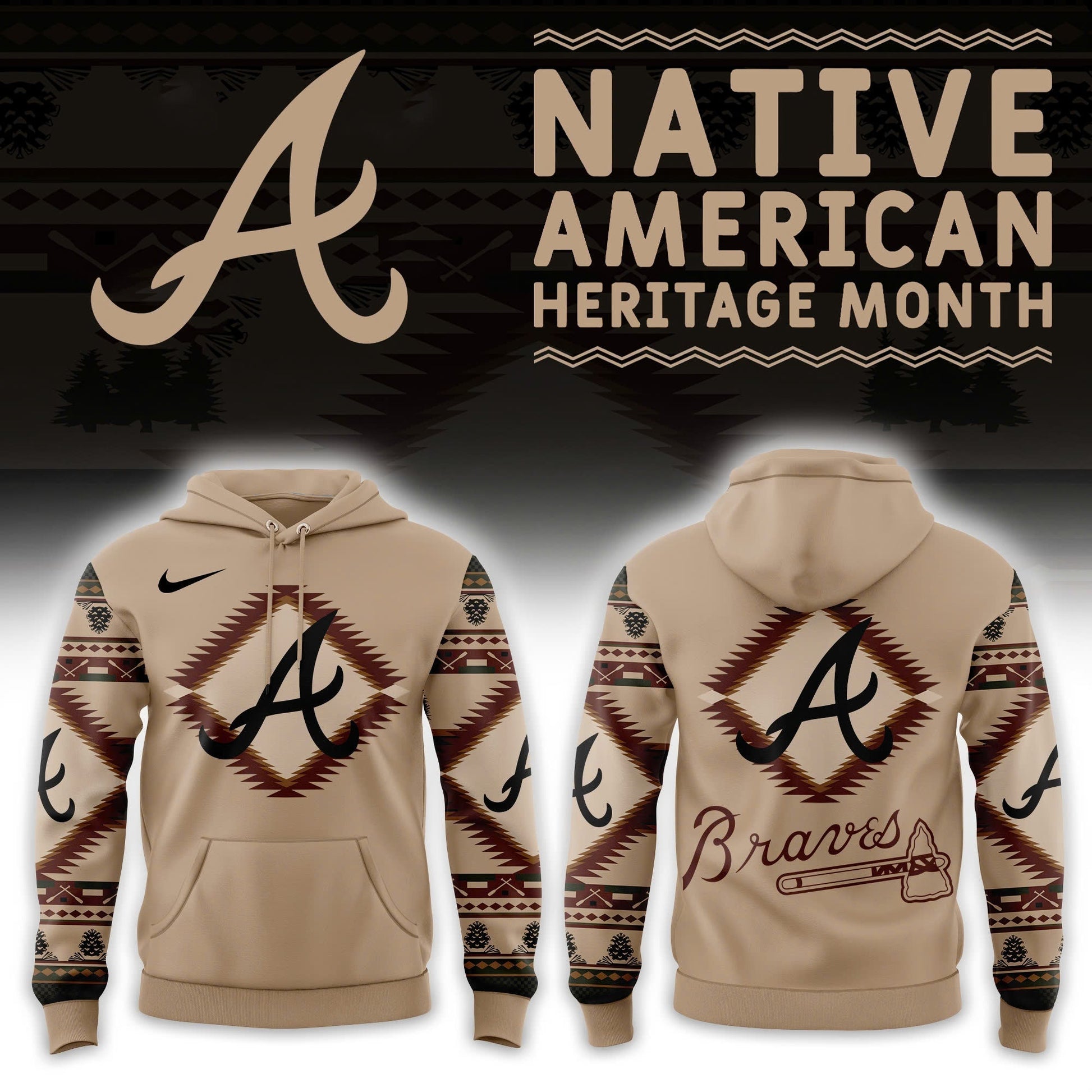 Atlanta Braves America Native Edition Hoodie