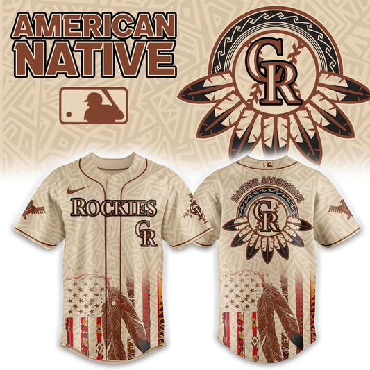 Colorado Rockies x Native American Heritage 2025 Baseball Jersey