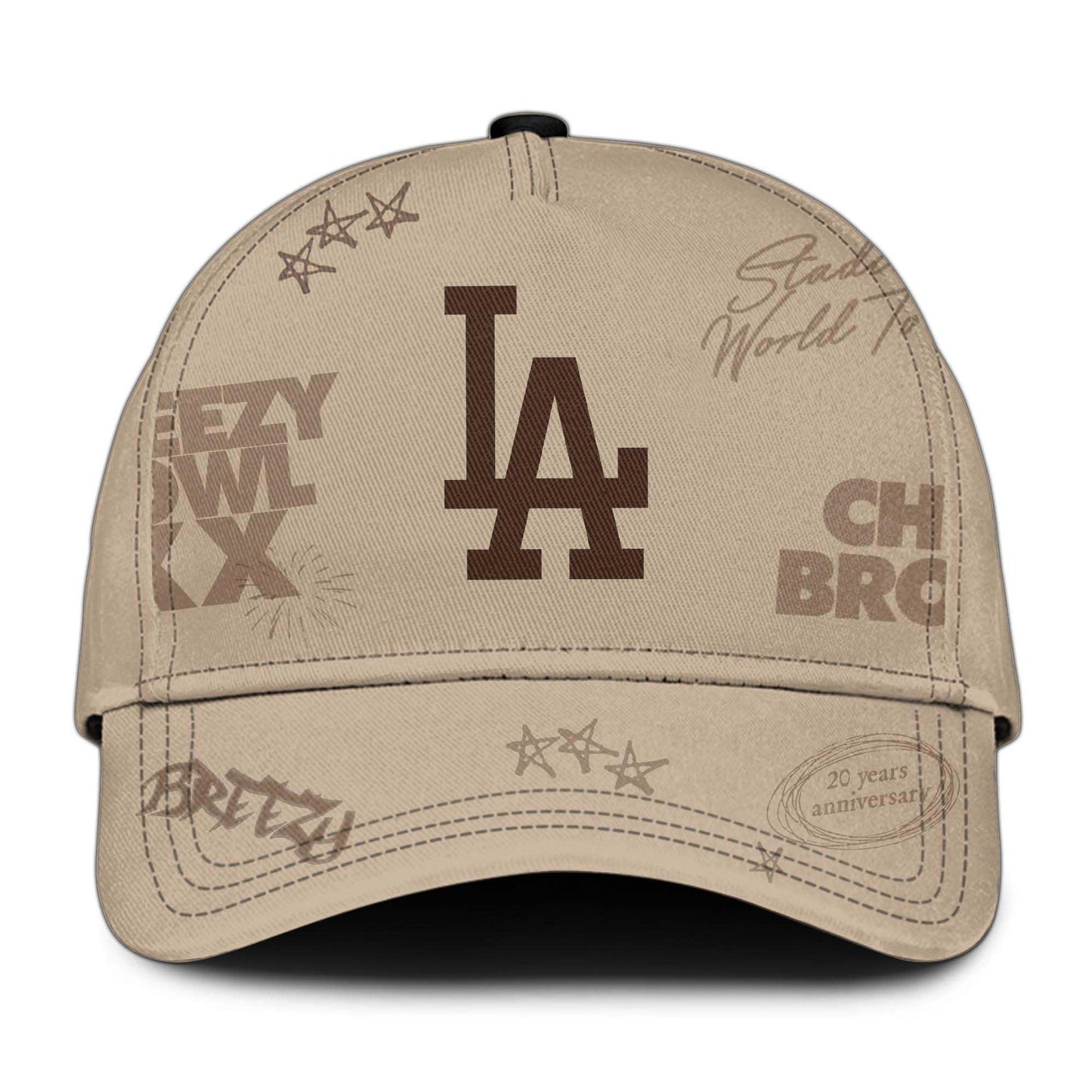 Los Angeles Dodgers x Chris Brown “Breezy Bowl XX Stadium World Tour” 2025 Jersey Editions Limited