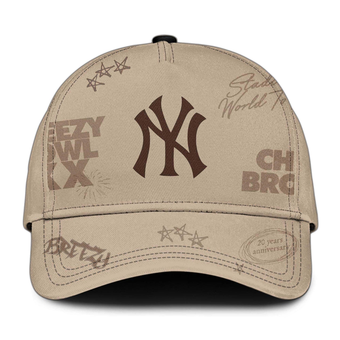 New York Yankees x Chris Brown “Breezy Bowl XX Stadium World Tour” 2025 Jersey Editions Limited