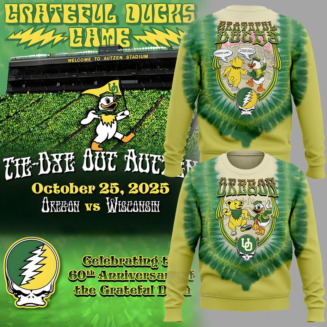 Special 2025 Grateful Ducks Signature Sweatshirt