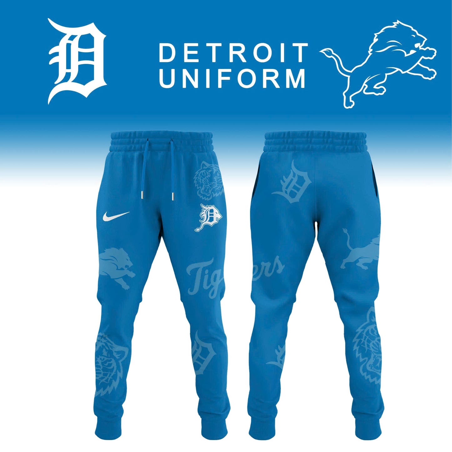 Detroit Tigers x Detroit Lion Limited Edition Jersey 2025