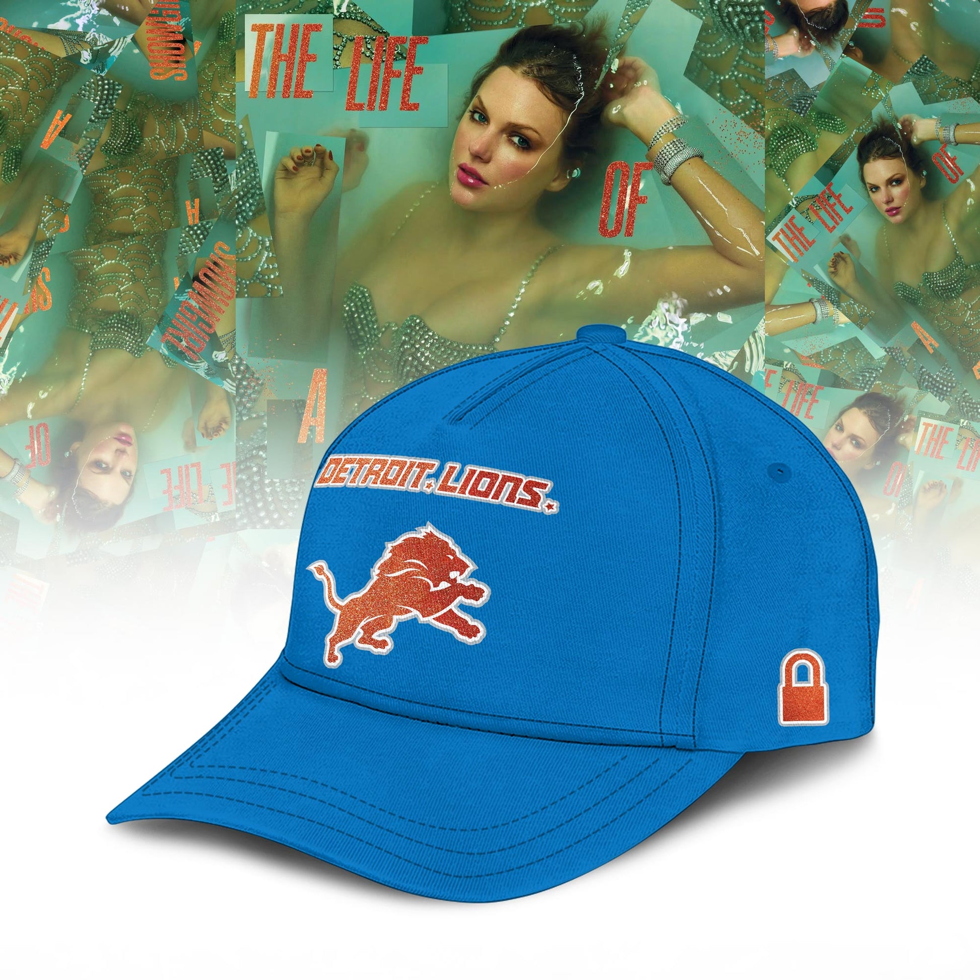 Detroit Lions x Taylor Swift “The Life of a Showgirl” Album Limited Editions 2025 Hoodie