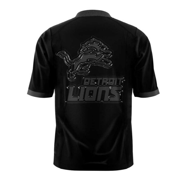 Limited Edition Detroit Lions Back In Black Uniform Jersey