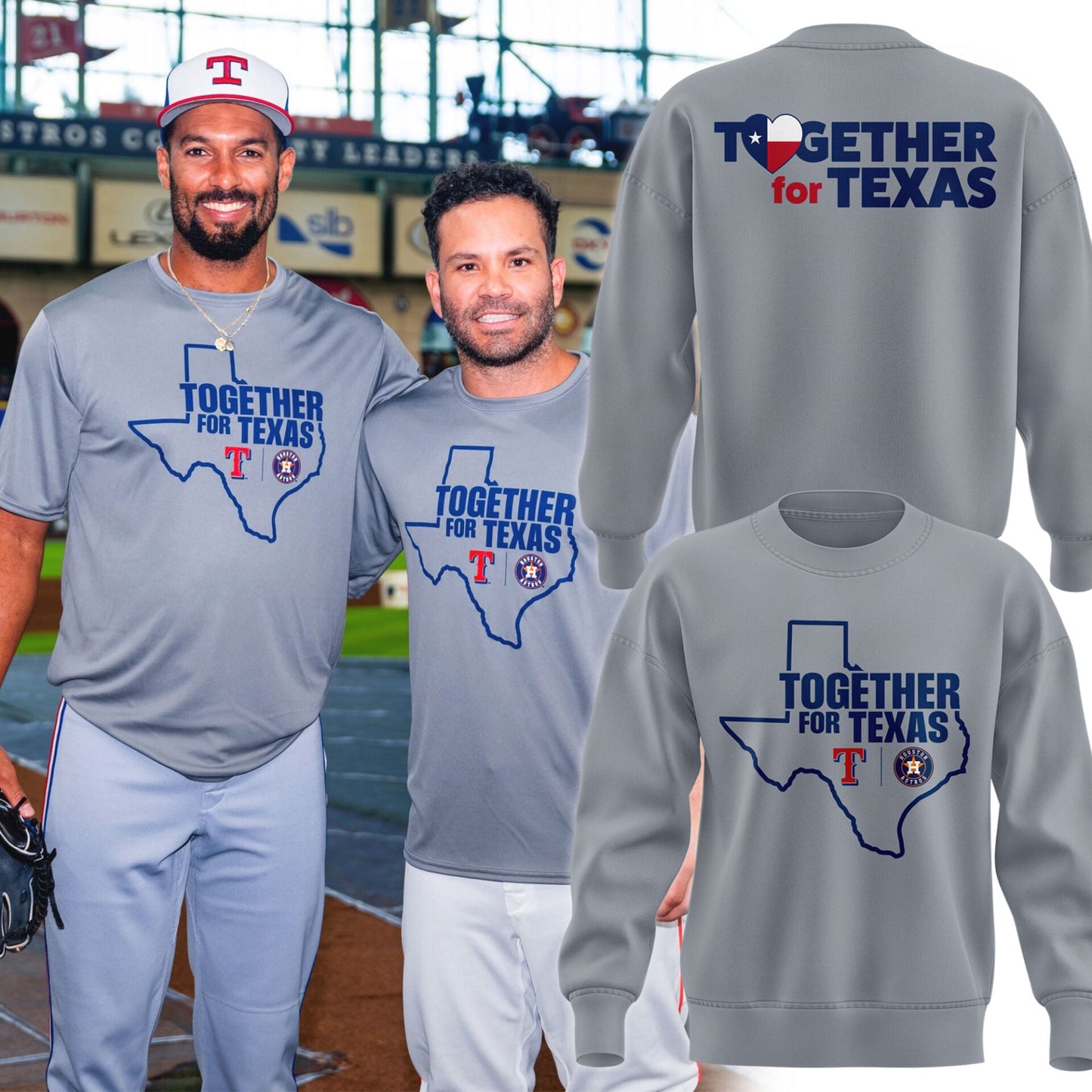 Together for Texas 2025 Limited Edition Sweatshirt