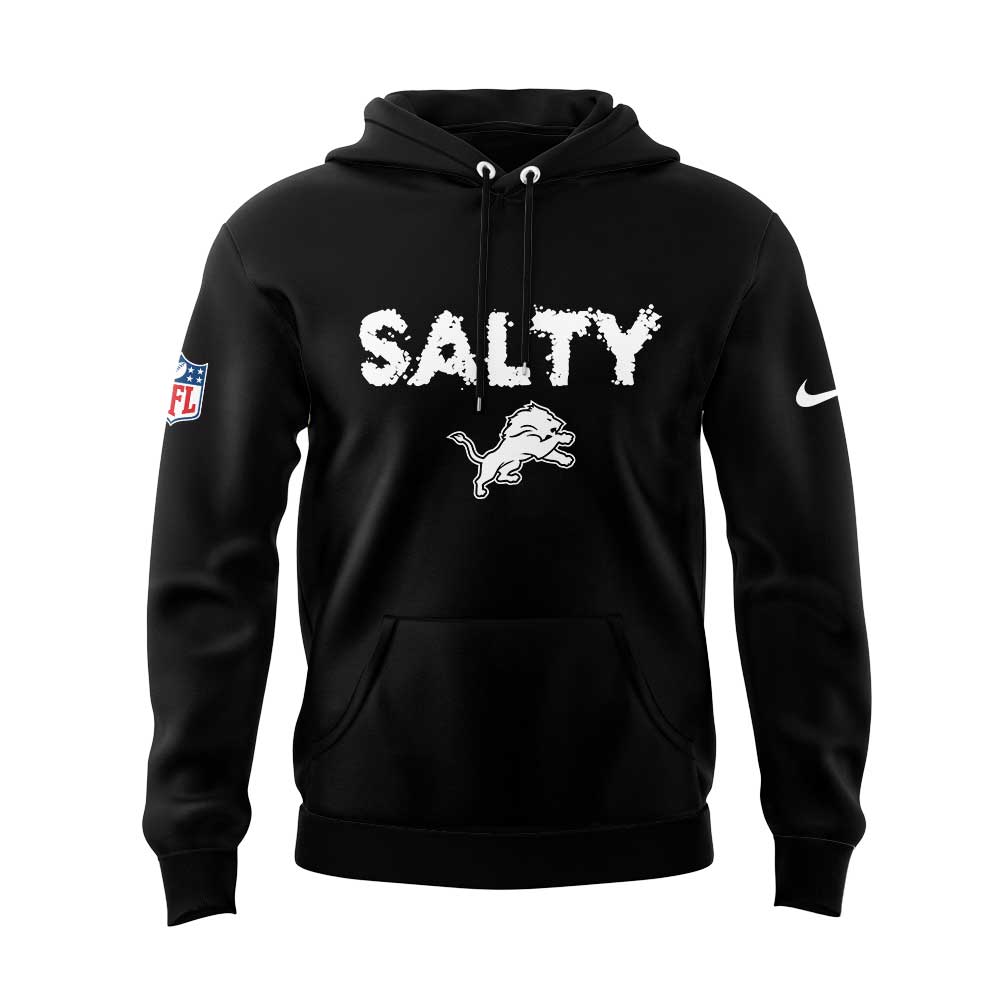 Limited Edition D Lions Coach Dan Campbell Salty Hoodie