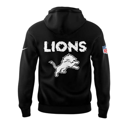 Limited Edition D Lions Coach Dan Campbell Salty Hoodie