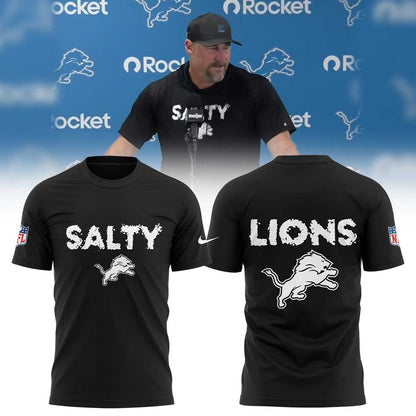 Limited Edition D Lions Coach Dan Campbell Salty Shirt