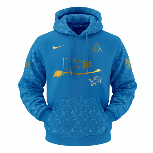 D.Lions Harry Potter Hogwarts Limited Edition Gold Hoodie