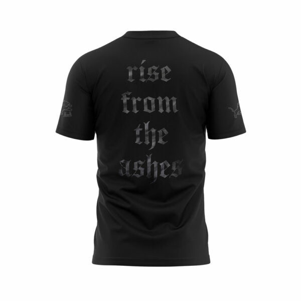 Aidan Hutchinson Black House of Hutch x Detroit Lions Resurget Cineribus Limited Edition Shirt